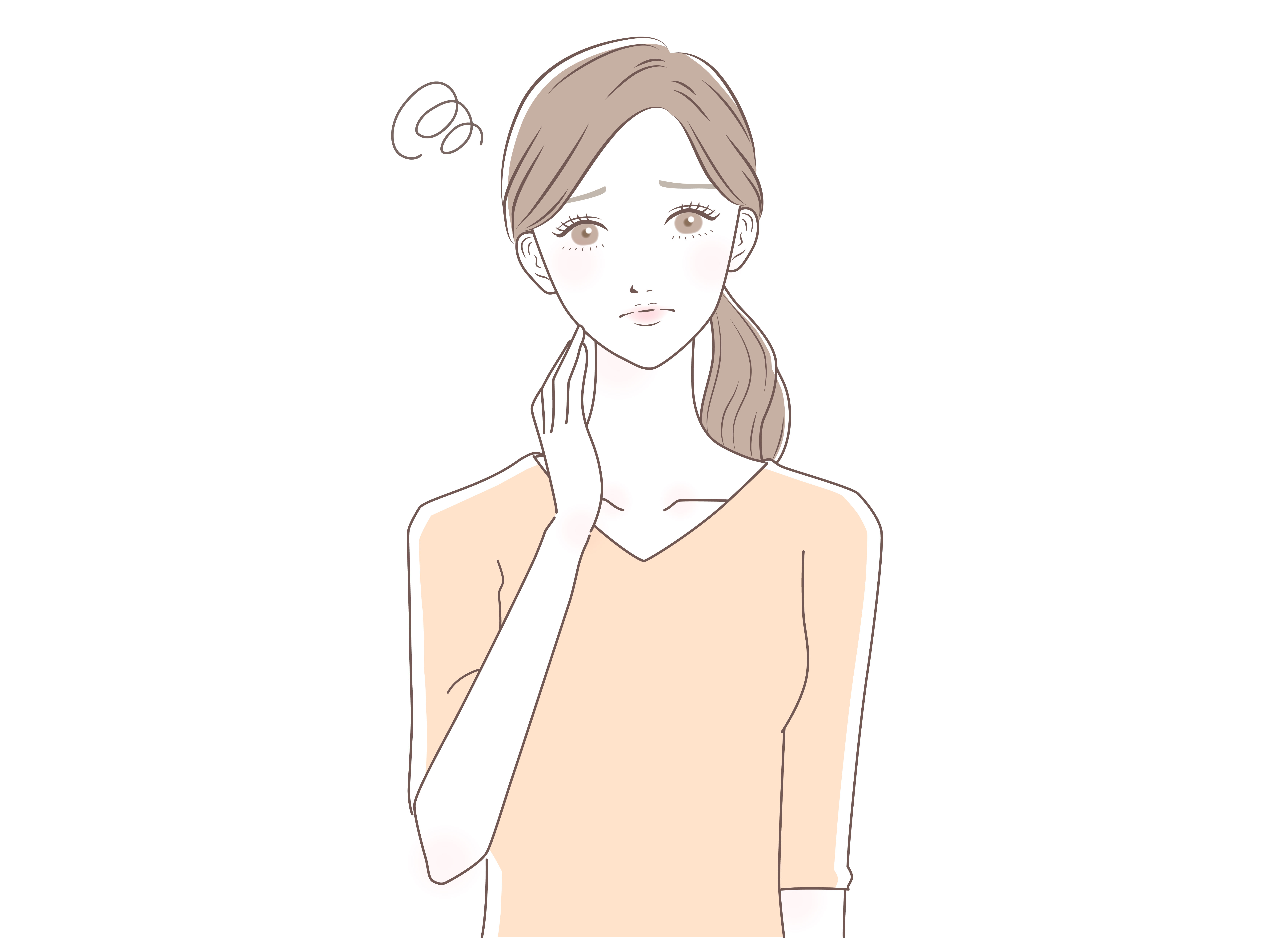 ガチガチ顔&心はもう終わり。全力でほぐさないと手遅れになる
